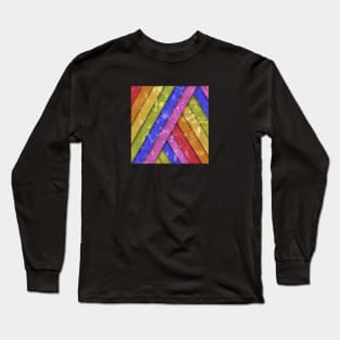 Rainbow color spot on Long Sleeve T-Shirt